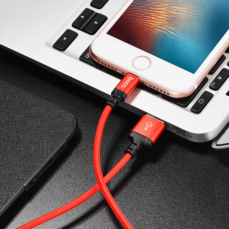 Cable «X14 Times speed» charging data Lightning