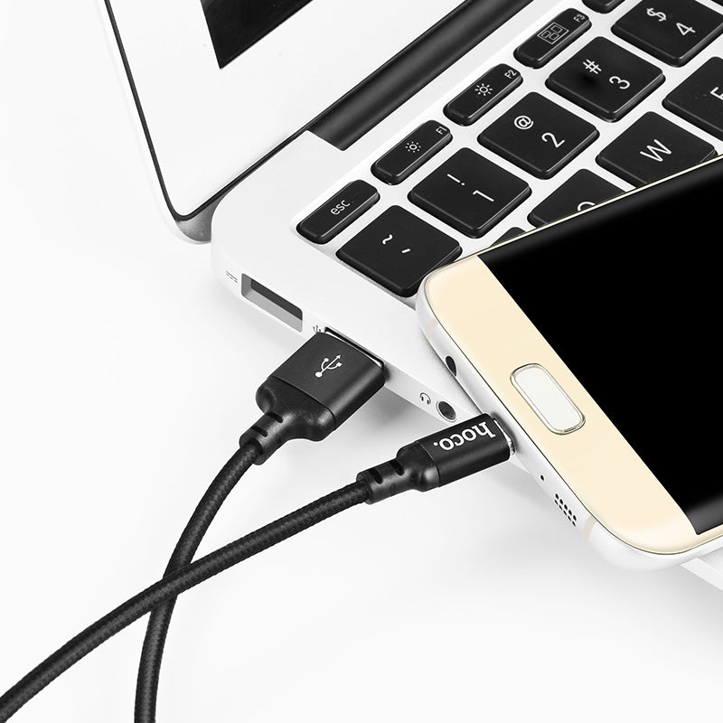 Cable «X14 Times speed» charging data Micro-USB