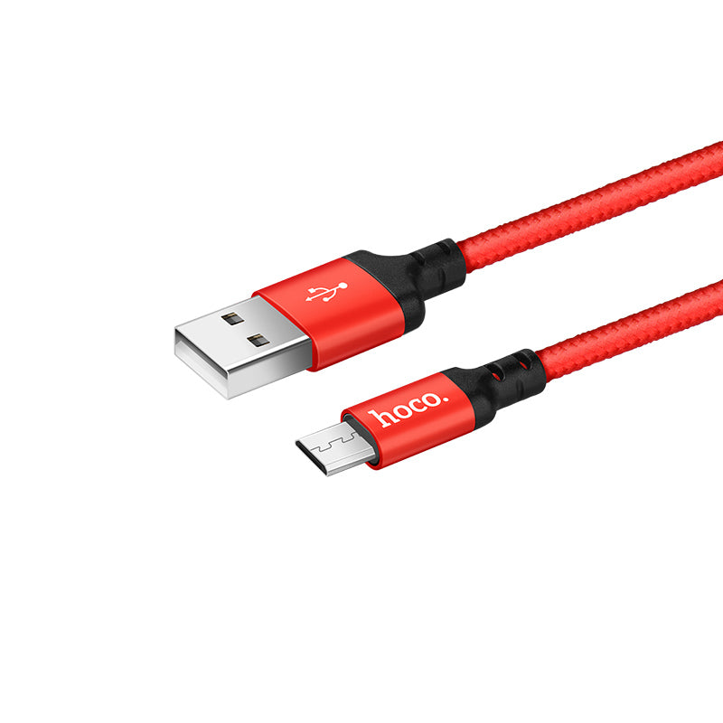 Cable «X14 Times speed» charging data Micro-USB