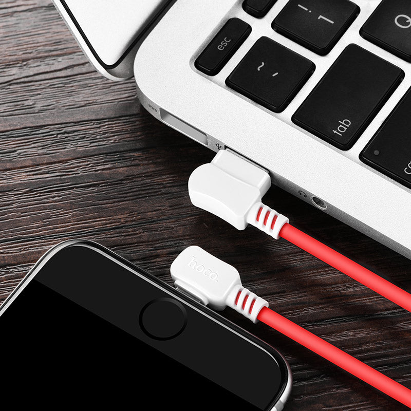 Cable «X19 Enjoy» charging data Lightning 90 degrees