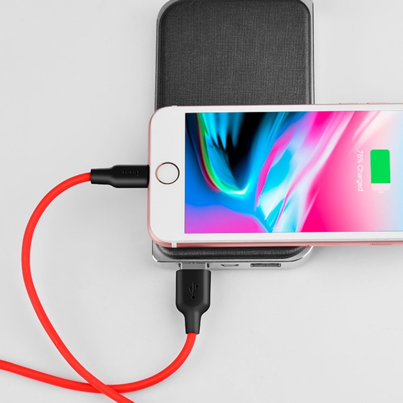 Cable «X21 Silicone» charging data USB to Lightning