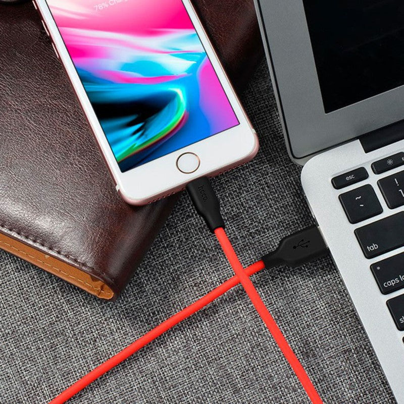 Cable «X21 Silicone» charging data USB to Lightning
