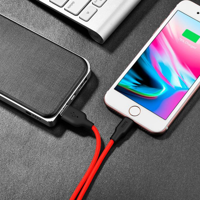 Cable «X21 Silicone» charging data USB to Lightning
