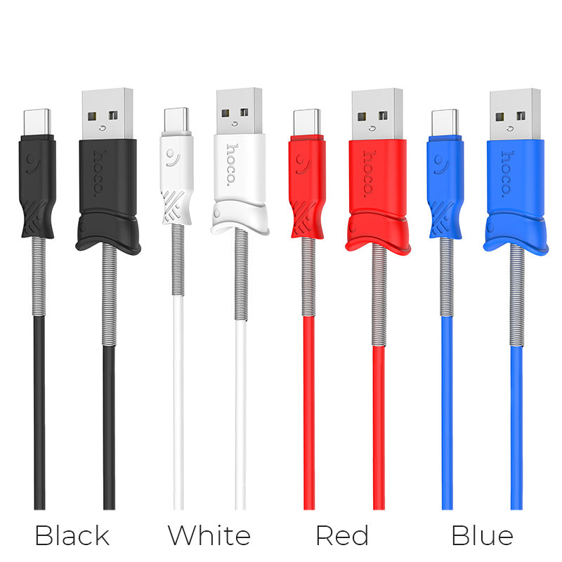 Cable USB to Type C «X24 Pisces» charging data sync