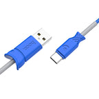 Cable USB to Type C «X24 Pisces» charging data sync