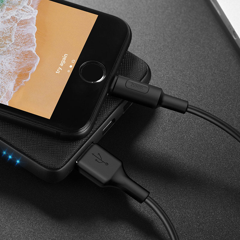 Cable USB to Lightning «X25 Soarer» charging data sync