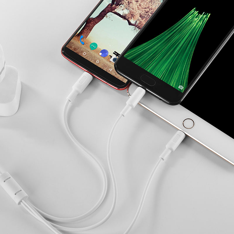 Cable USB to Lightning Micro-USB Type-C «X25 Soarer» charging wire