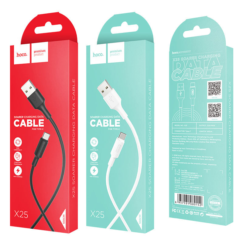 Cable USB to Type-C «X25 Soarer» charging data sync