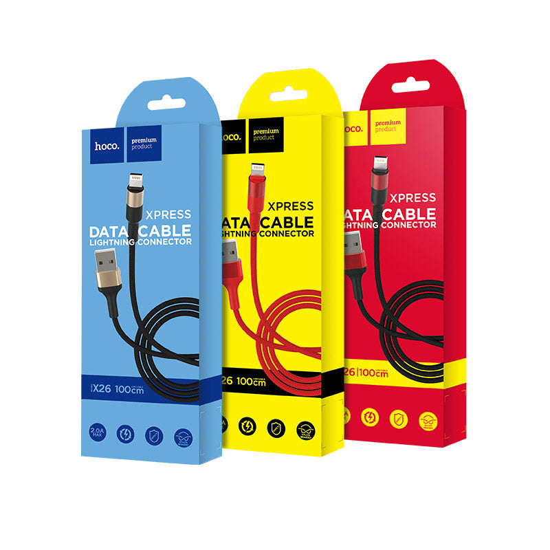 Cable USB to Lightning «X26 Xpress» charging data sync