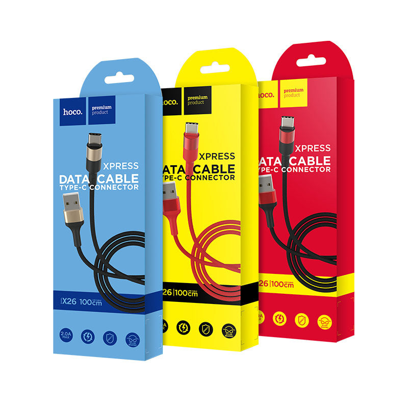 Cable USB to Type-C «X26 Xpress» charging data sync