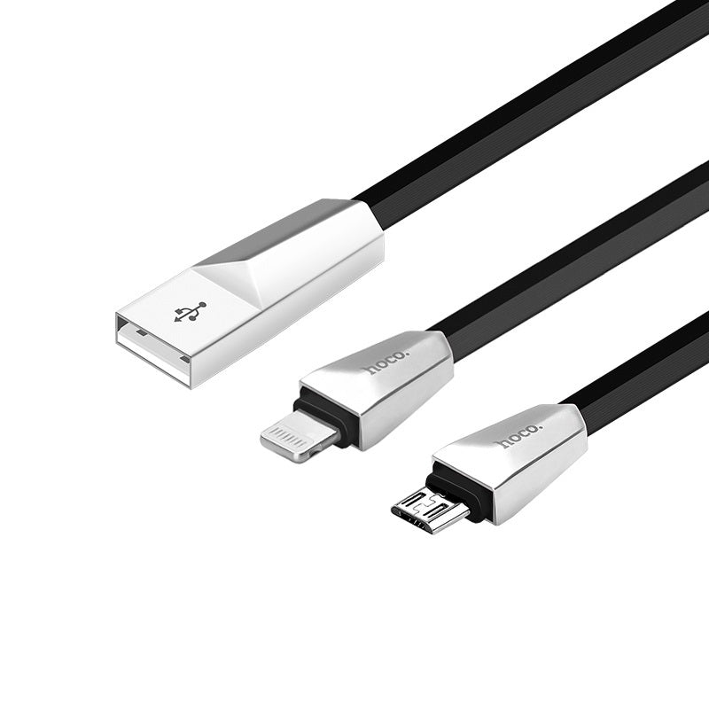Cable USB to Lightning Micro-USB «X4» charging wire