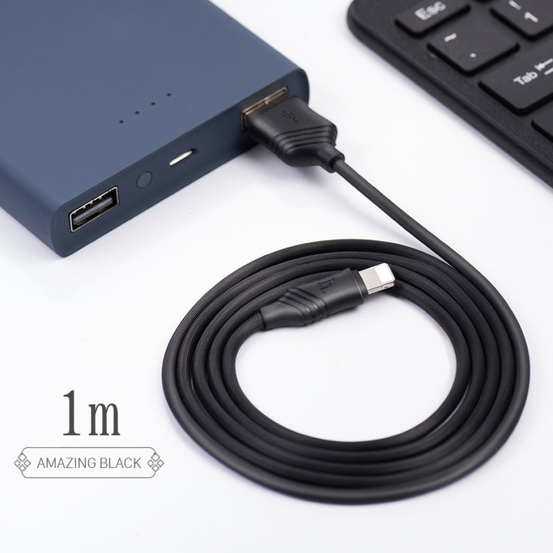 Cable USB to Lightning «X6 Khaki» charging data sync