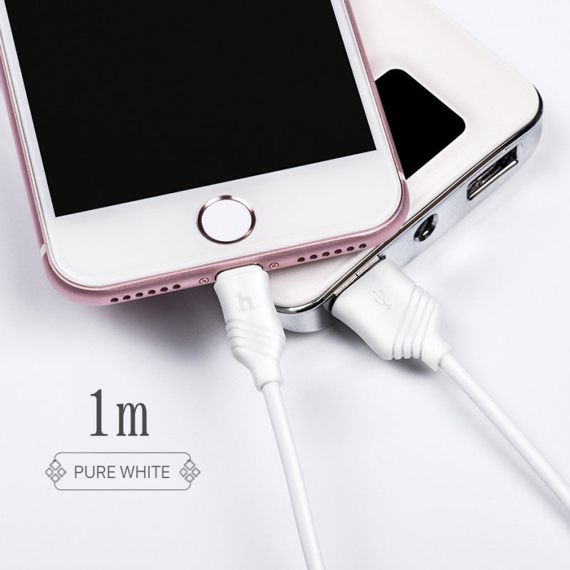 Cable USB to Lightning «X6 Khaki» charging data sync