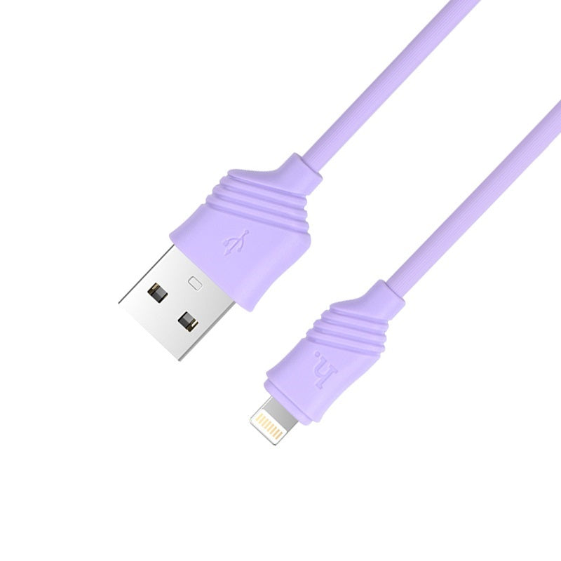 Cable USB to Lightning «X6 Khaki» charging data sync