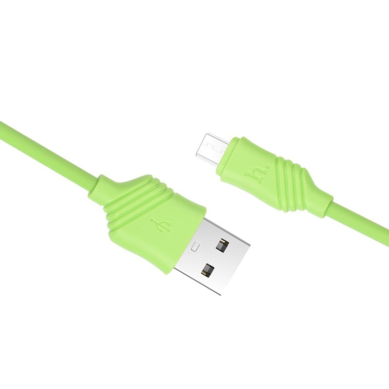 Cable USB to Micro-USB «X6 Khaki» charging data sync