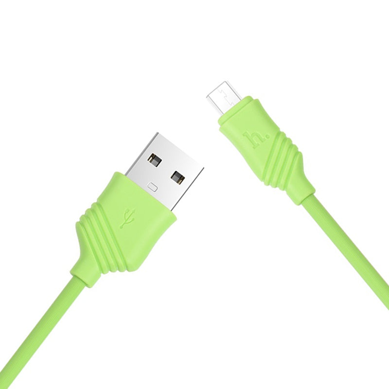 Cable USB to Micro-USB «X6 Khaki» charging data sync