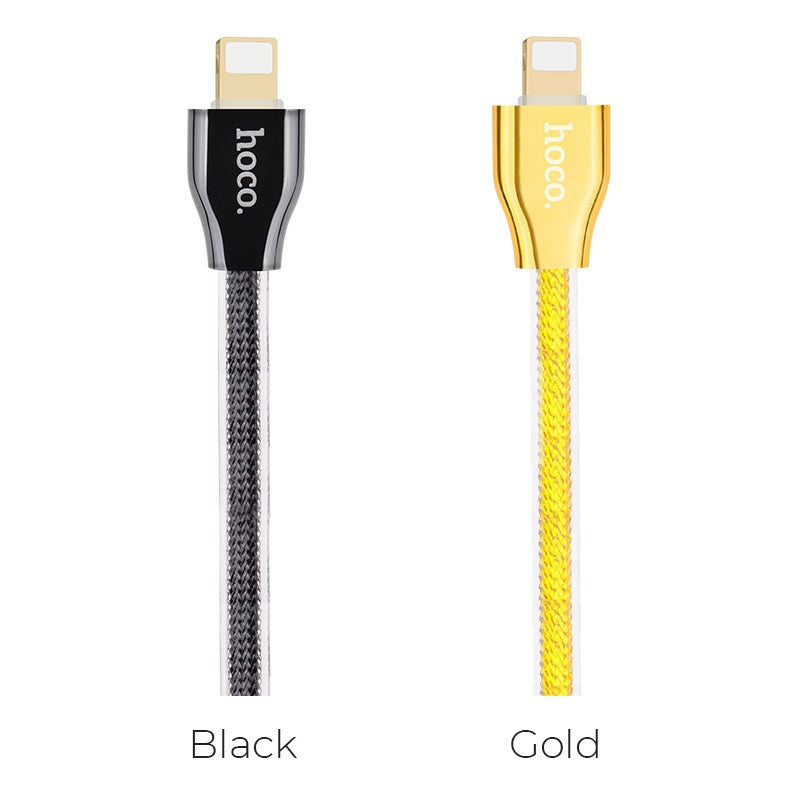 Cable USB to Lightning «X7 Golden» charging data sync