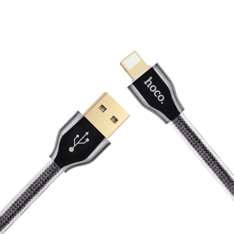 Cable USB to Lightning «X7 Golden» charging data sync