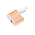 Car charger “Z10” digital display dual USB cigarette lighter slot