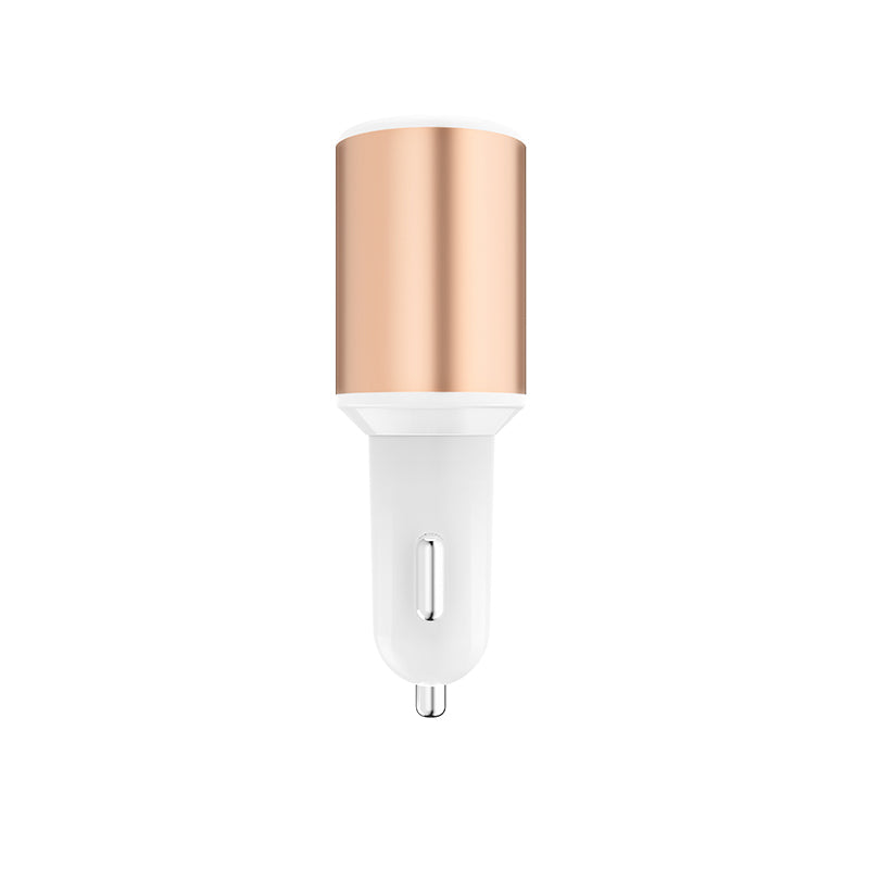 Car charger “Z10” digital display dual USB cigarette lighter slot