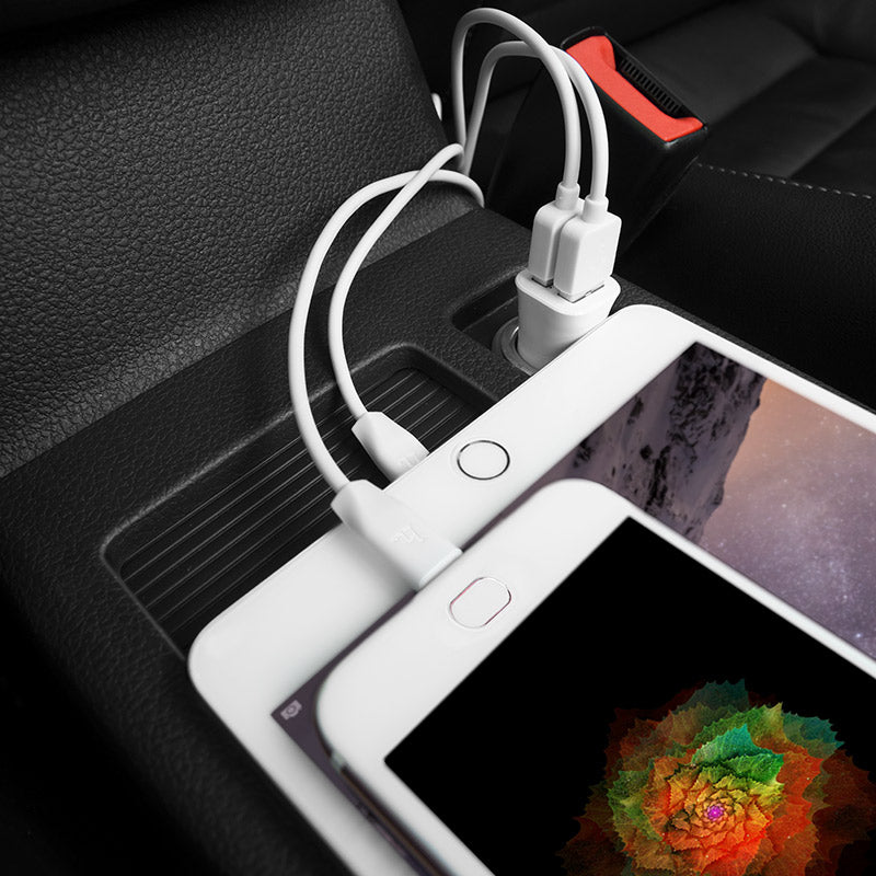 Car charger “Z12 Elite” dual USB charging adapter