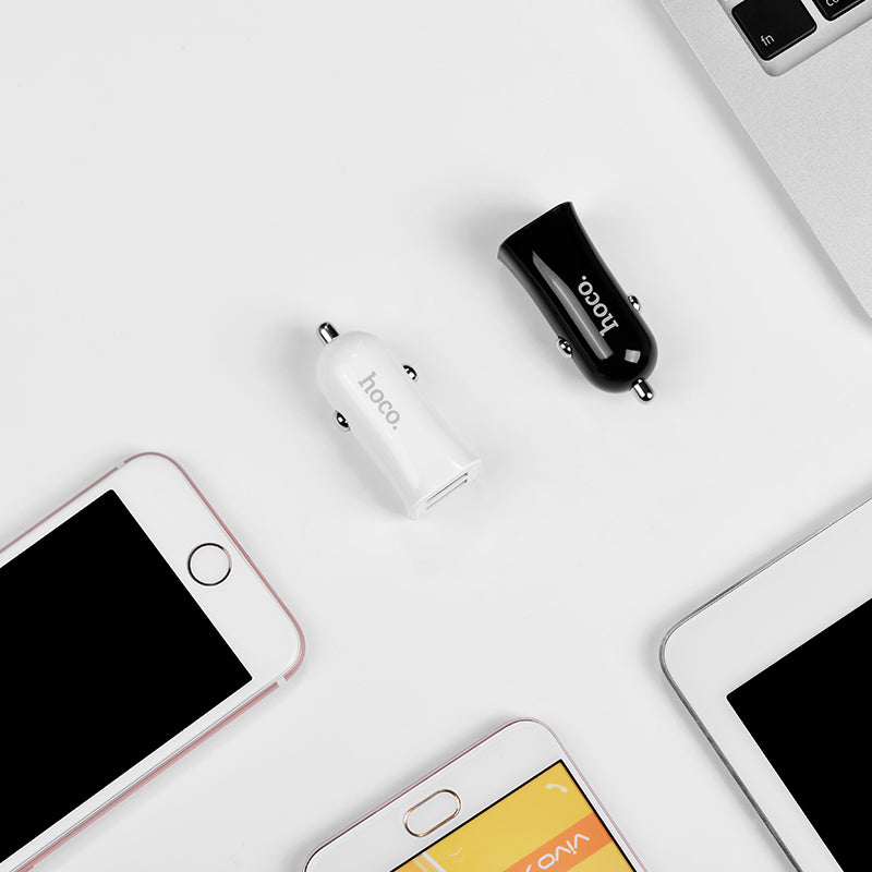 Car charger “Z12 Elite” dual USB charging adapter