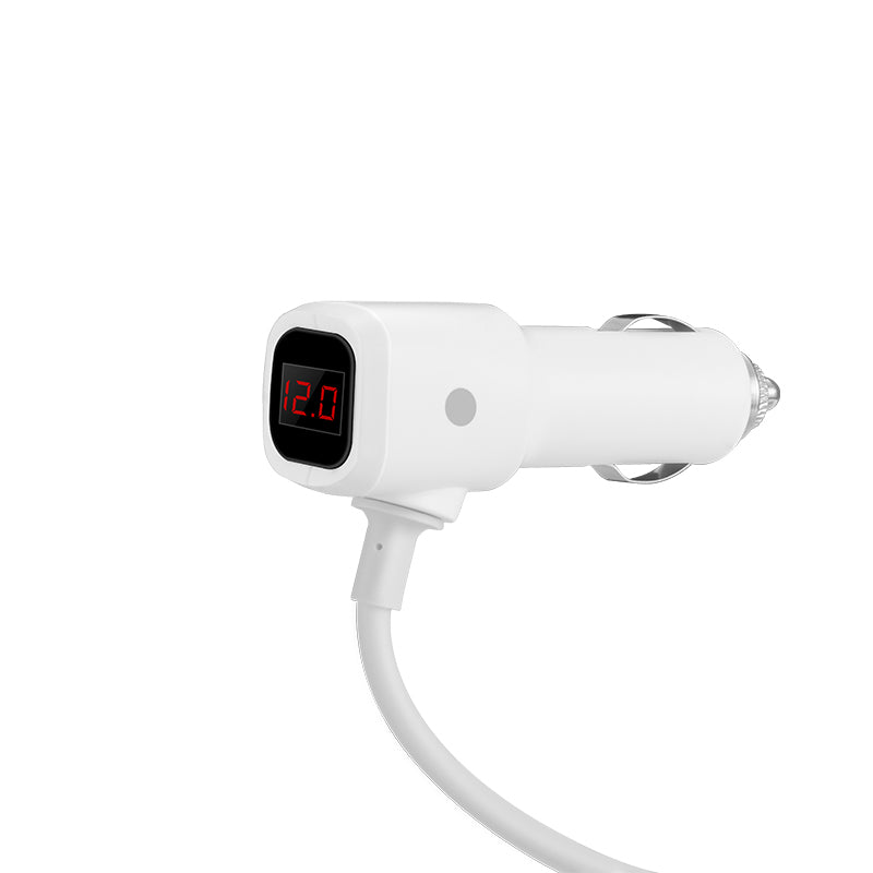 Car charger “Z13” dual USB three cigarette lighter ports