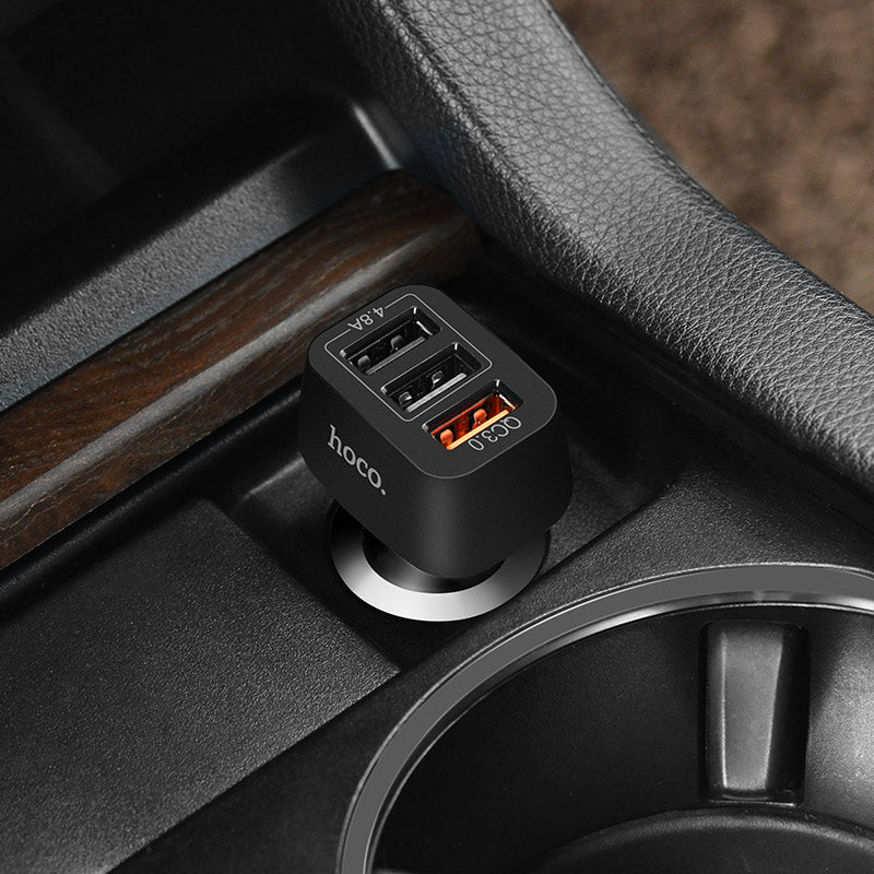 Car charger “Z15B Kuso” three USB QC3.0