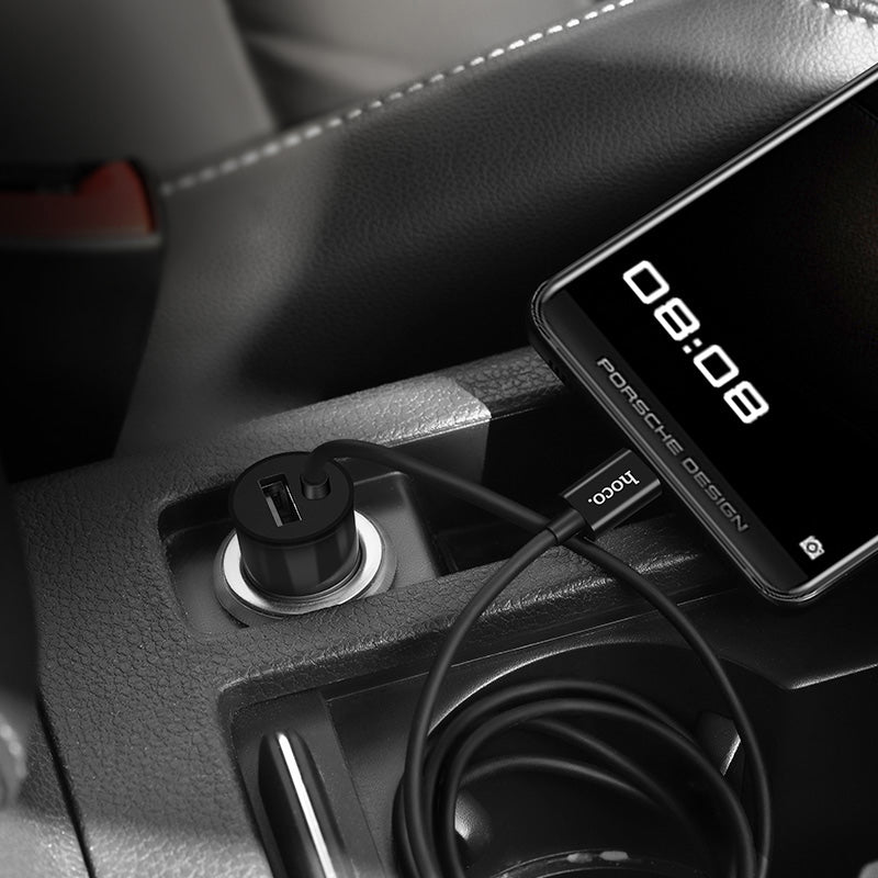 Car charger “Z17 Sure” single USB built-in cable