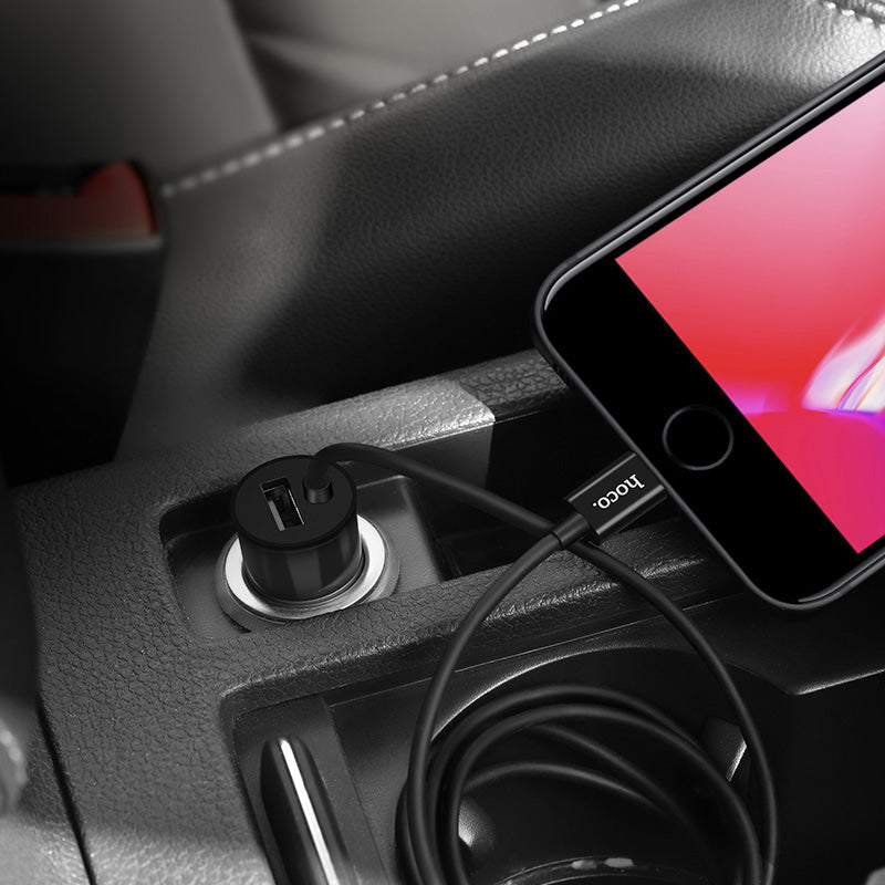 Car charger “Z17 Sure” single USB built-in cable