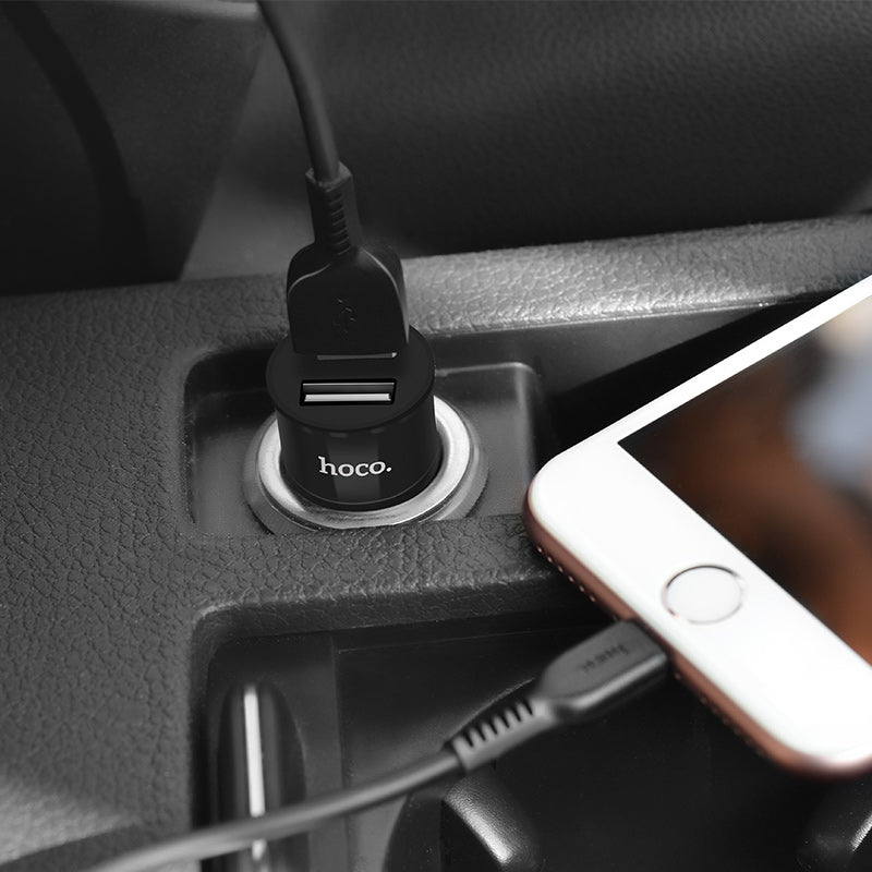 Car charger “Z17A Sure” dual USB 2.4A total