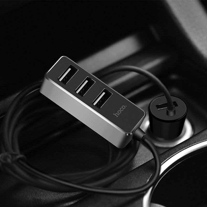 Car charger “Z17B Sure” four USB wired extender