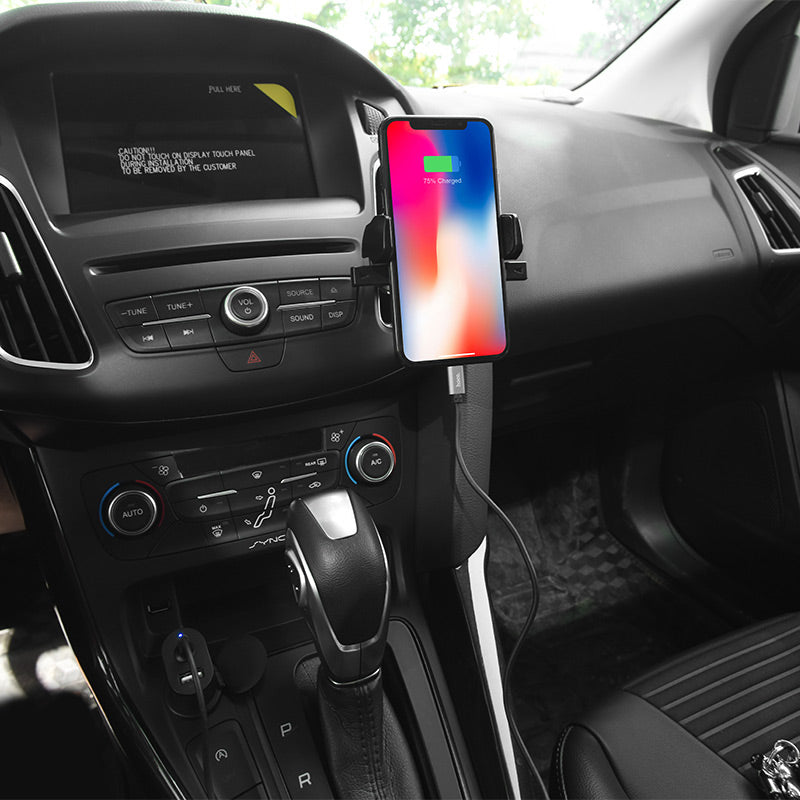 Car charger «Z18 PD» single USB built-in Lightning cable