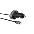 Car charger «Z18 PD» single USB built-in Lightning cable