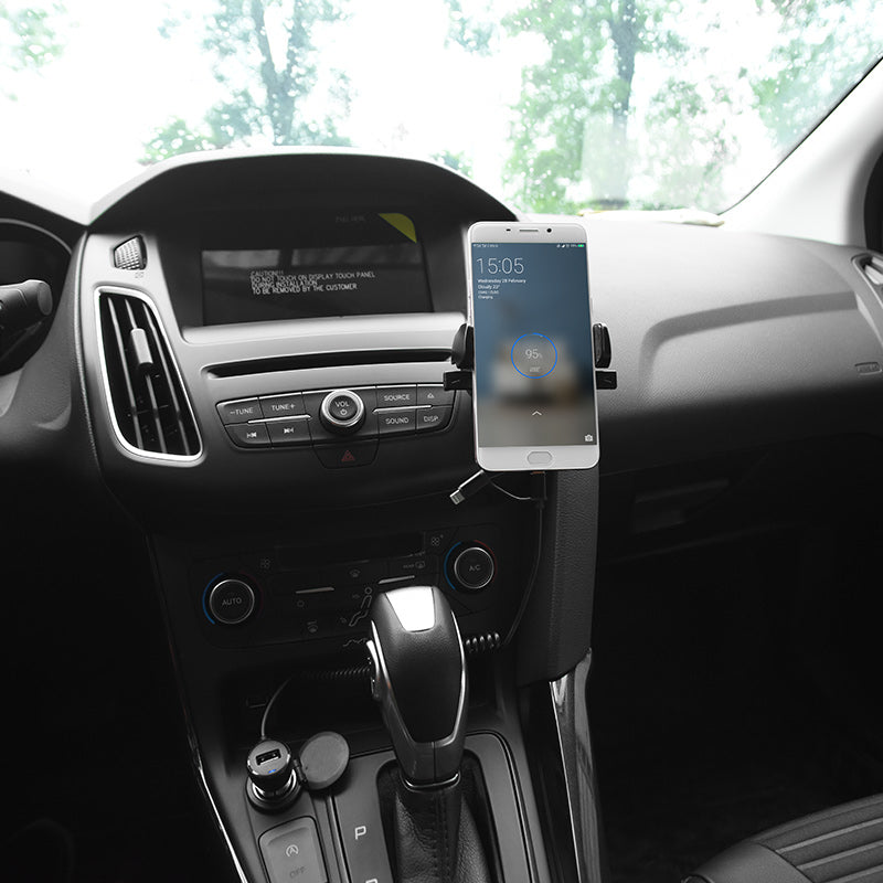 Car charger «Z21A Ascender» single USB built-in cable