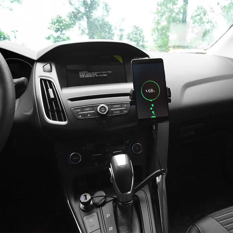 Car charger «Z21A Ascender» single USB built-in cable