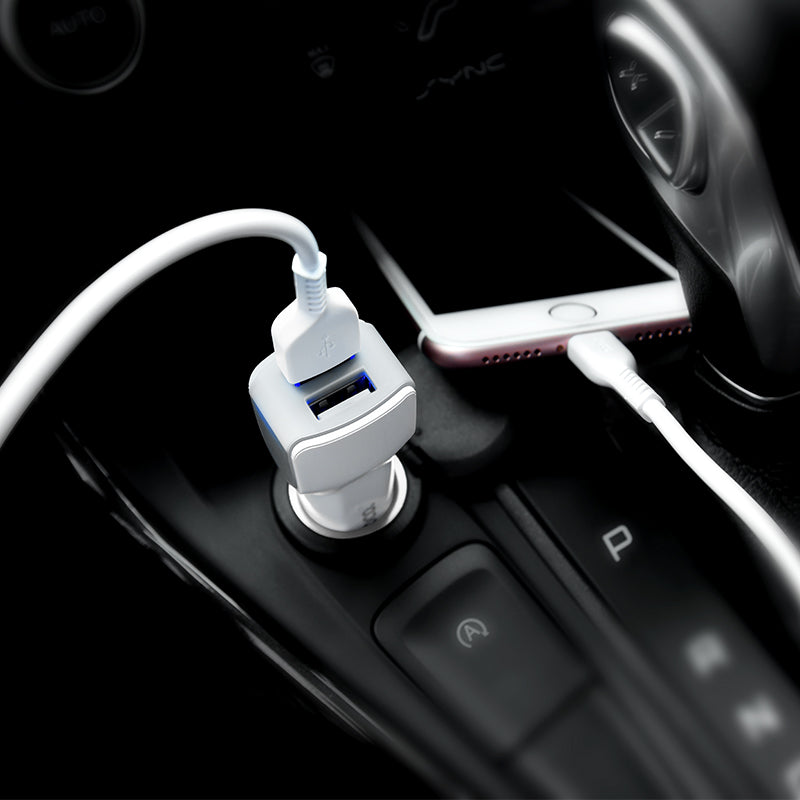Car charger «Z23 Grand style» charging adapter dual USB ports