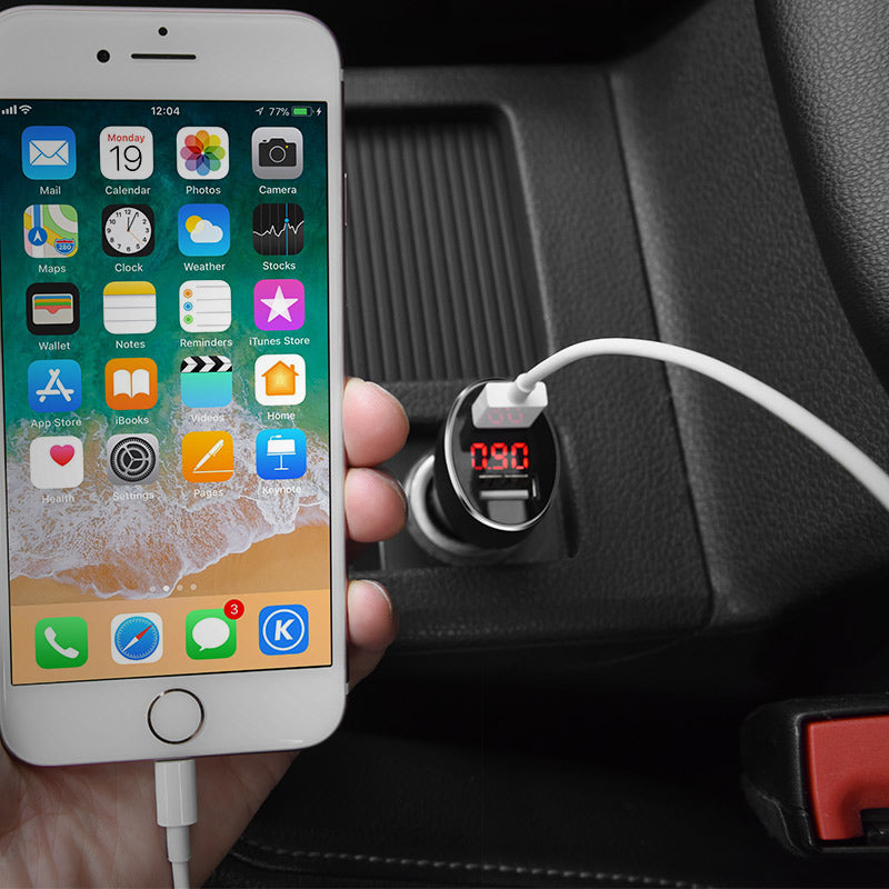Car charger «Z26 High praise» digital display dual USB