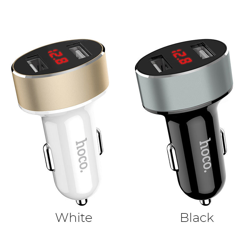 Car charger «Z26 High praise» digital display dual USB