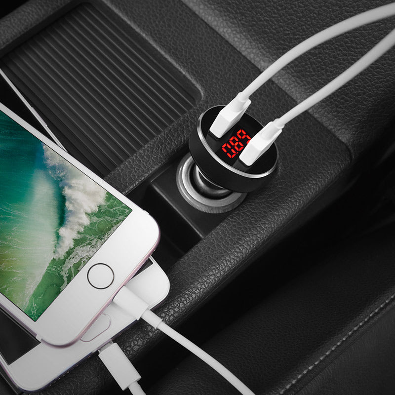 Car charger «Z26 High praise» digital display dual USB