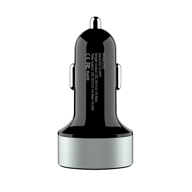 Car charger «Z26 High praise» digital display dual USB