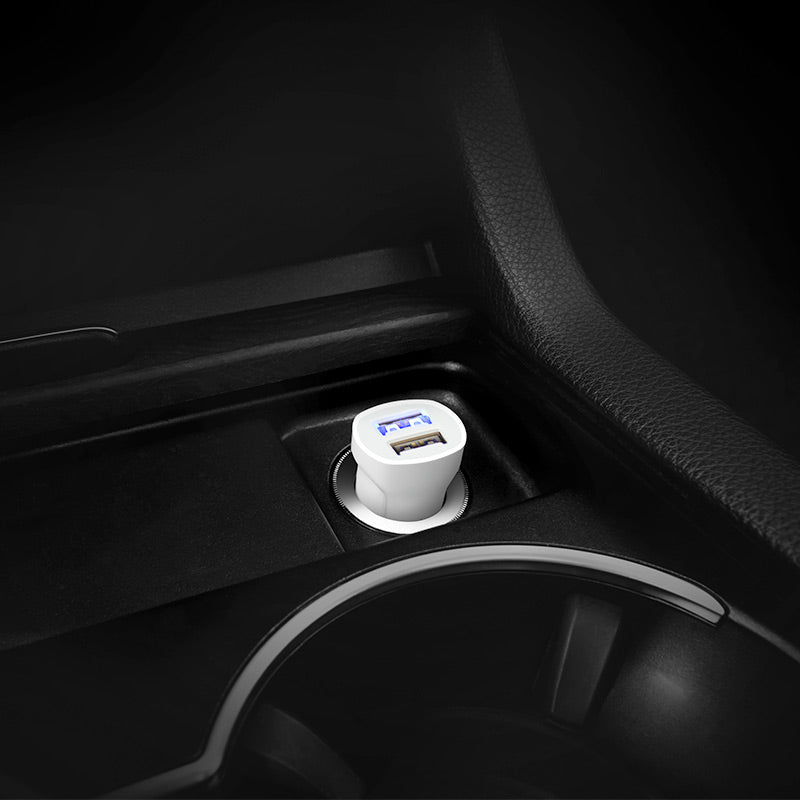 Car charger «Z2A» dual USB sets with additional cable