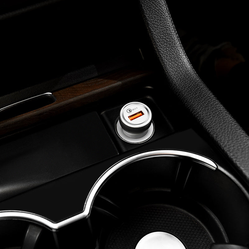 Car charger “Z4” single USB charging adapter QC2.0