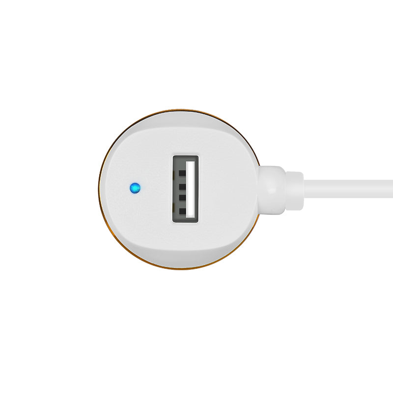 Car charger “Z5” single USB built-in 3 in 1 charging cable