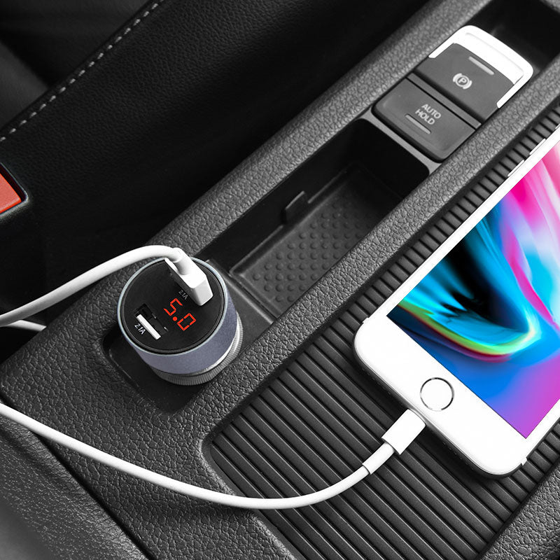 Car charger “Z9 Kingkong” digital display dual USB 2.1A