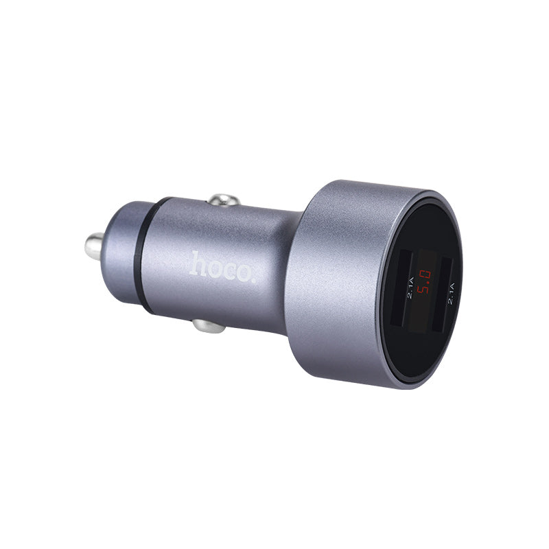 Car charger “Z9 Kingkong” digital display dual USB 2.1A